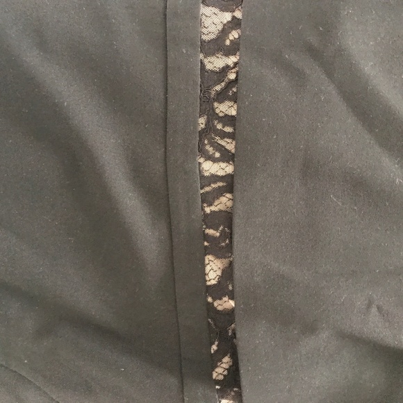 BCBGMAXAZRIA Black Lace Jumpsuit - Picture 4 of 5